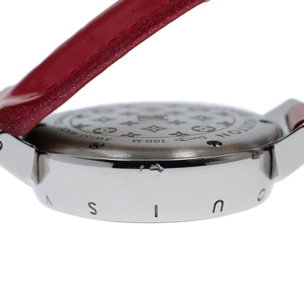 LOUIS VUITTON Tambour Q1218 heart Silver Dial Quartz Ladies Watch_828555 - Picture 2 of 6